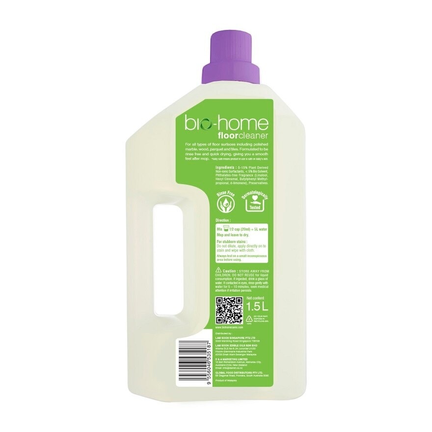 FLOOR CLEANER LAVENDAR & BERGAMOT 1.5L