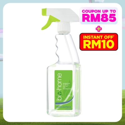 BIO-HOME MULTI SURFACE CLEANER LEMONGRASS & GREEN TEA 500ML