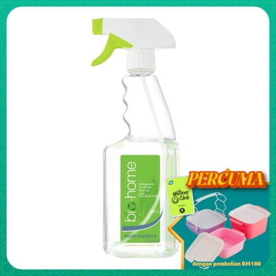 BIO-HOME - MULTI SURFACE CLEANER LEMONGRASS & GREEN TEA 500ML