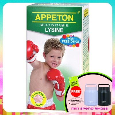 APPETON - Multivitamin Lysine with Probiotics 60s