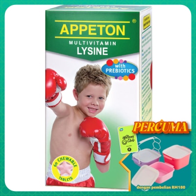 APPETON - Multivitamin Lysine with Probiotics 60s