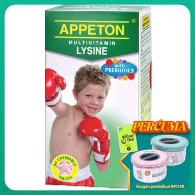 APPETON Multivitamin Lysine with Probiotics 60s