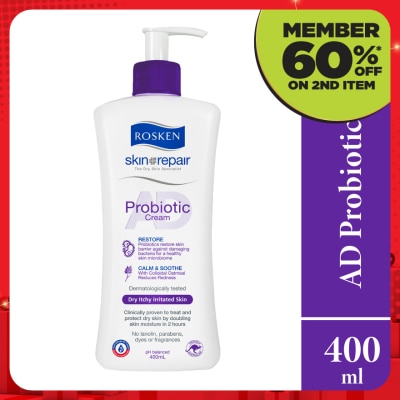 ROSKEN Rosken AD Probiotic Cream 400ml