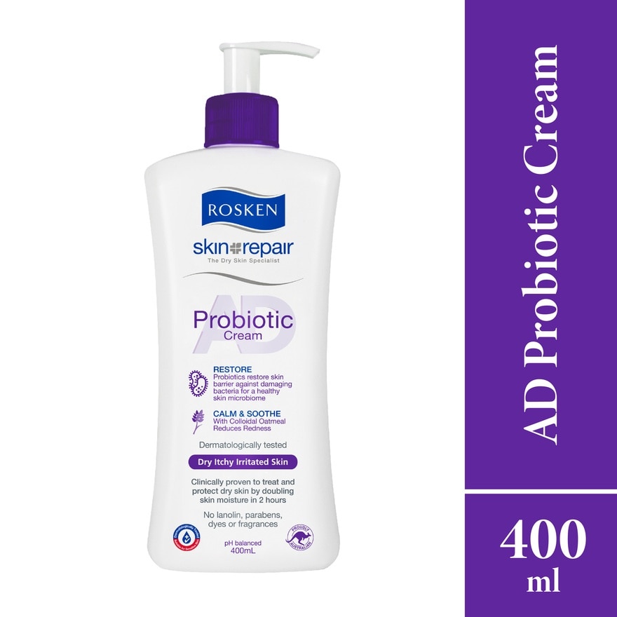 Rosken AD Probiotic Cream 400ml