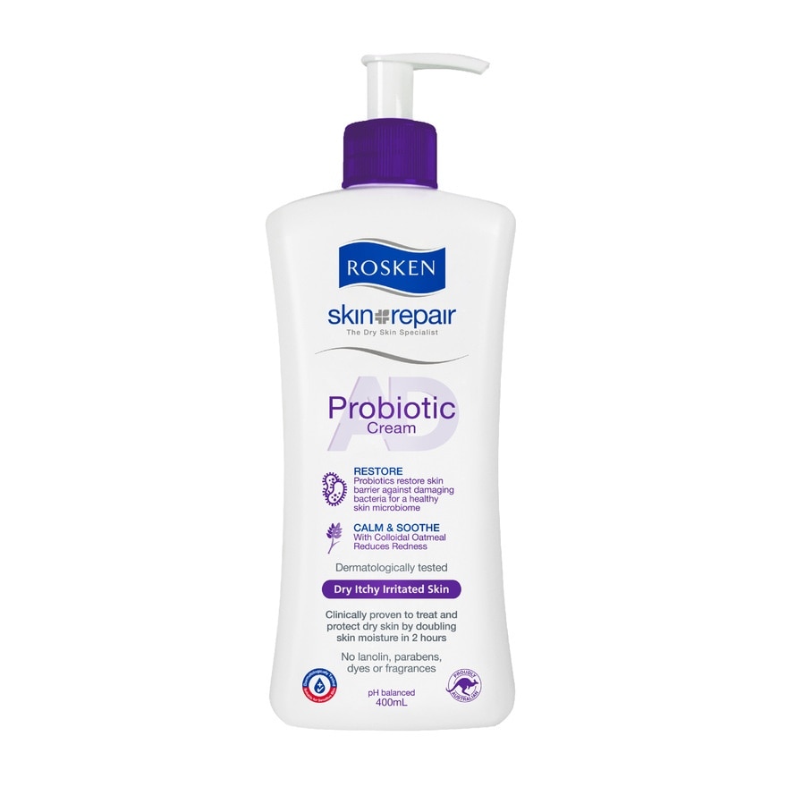 Rosken AD Probiotic Cream 400ml