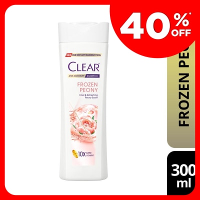 CLEAR Anti-Dandruff Frozen Peony Shampoo 300ml