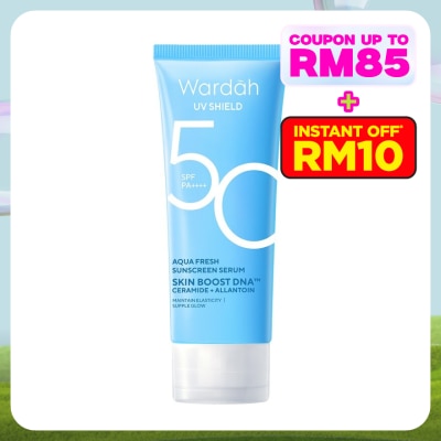 WARDAH UV Shield Aqua Fresh Sunscreen Serum SPF 50 PA++++ 30 ml