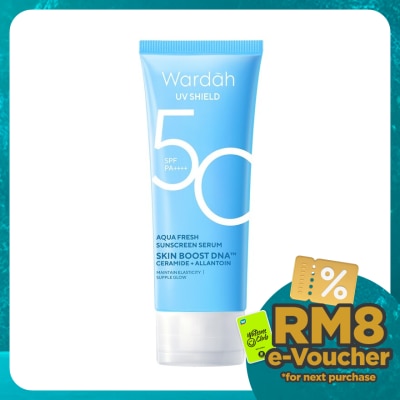 WARDAH UV Shield Aqua Fresh Sunscreen Serum SPF 50 PA++++ 30 ml