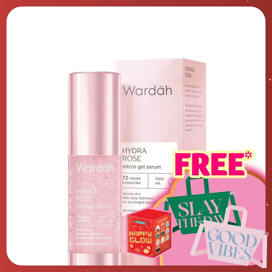 Wardah Hydra Rose Micro Gel Serum 30 ml