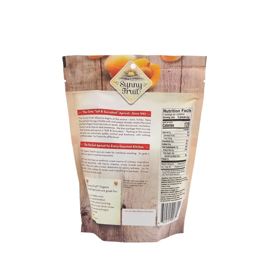 Organic Dried Apricots 5 x 30g image