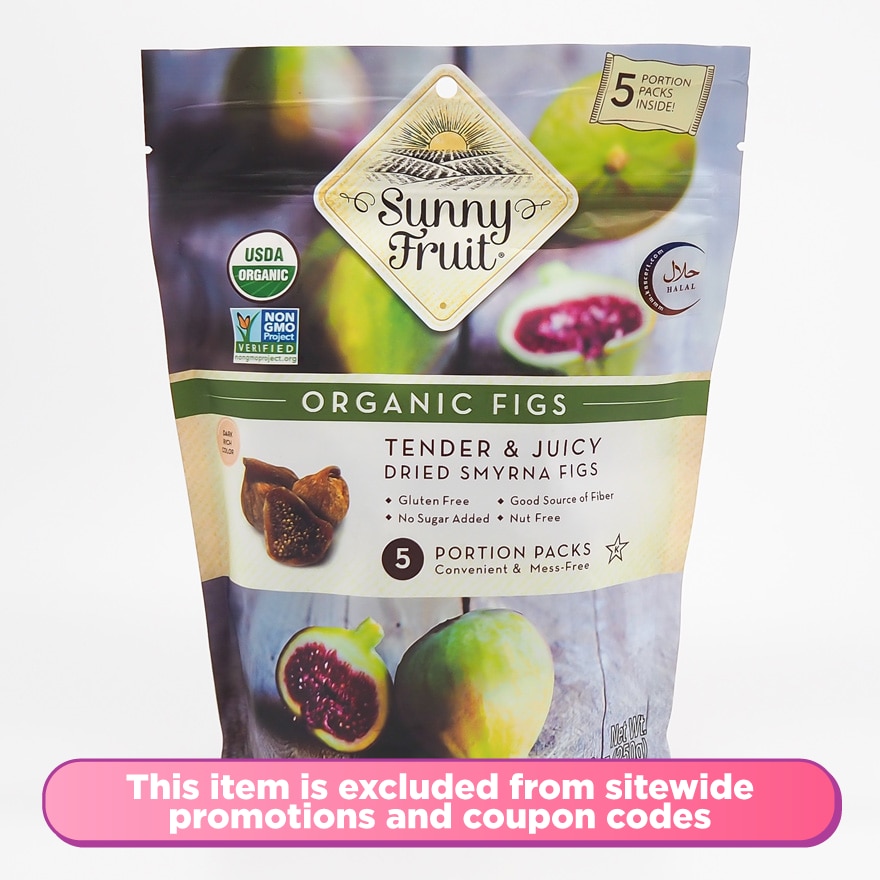 Organic Dried Figs 5 x 50g