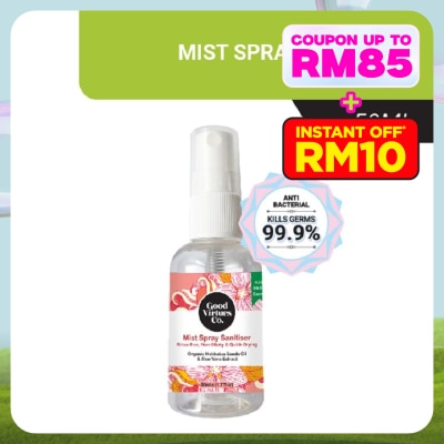 GOOD VIRTUES CO Sanitizer Mist Spray Sanitizer 50ml
