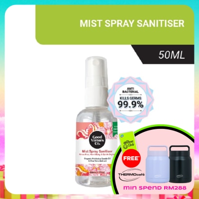 GOOD VIRTUES CO - Sanitizer Mist Spray Sanitizer 50ml
