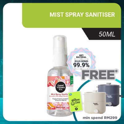 GOOD VIRTUES CO Sanitizer Mist Spray Sanitizer 50ml