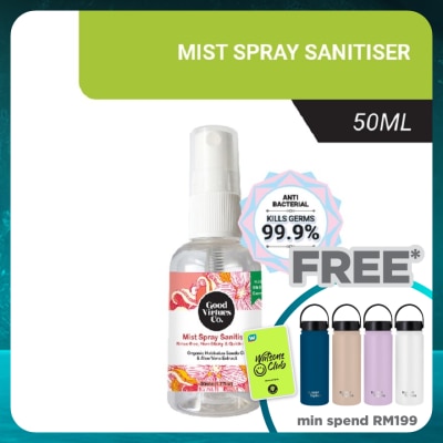 GOOD VIRTUES CO Sanitizer Mist Spray Sanitizer 50ml