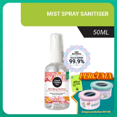GOOD VIRTUES CO Sanitizer Mist Spray Sanitizer 50ml