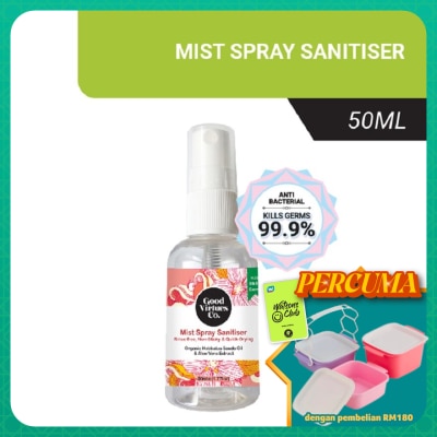 GOOD VIRTUES CO - Sanitizer Mist Spray Sanitizer 50ml