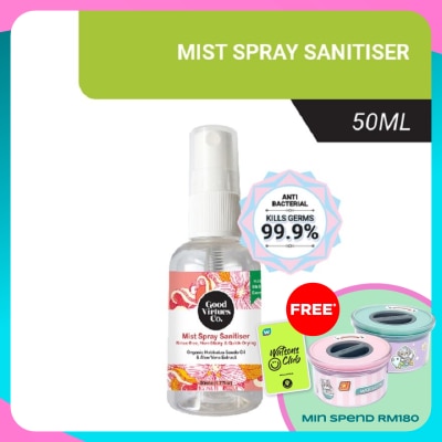 GOOD VIRTUES CO Sanitizer Mist Spray Sanitizer 50ml