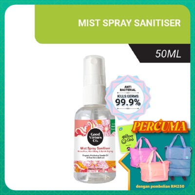 GOOD VIRTUES CO - Sanitizer Mist Spray Sanitizer 50ml