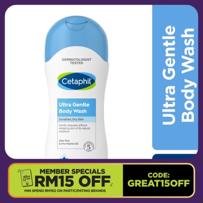 CETAPHIL Ultra Gentle Body Wash 500ml