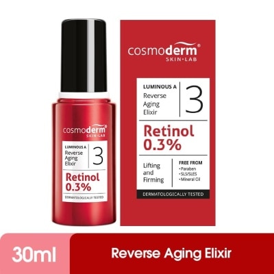 COSMODERM Luminous A Reverse Aging Elixir 30ml