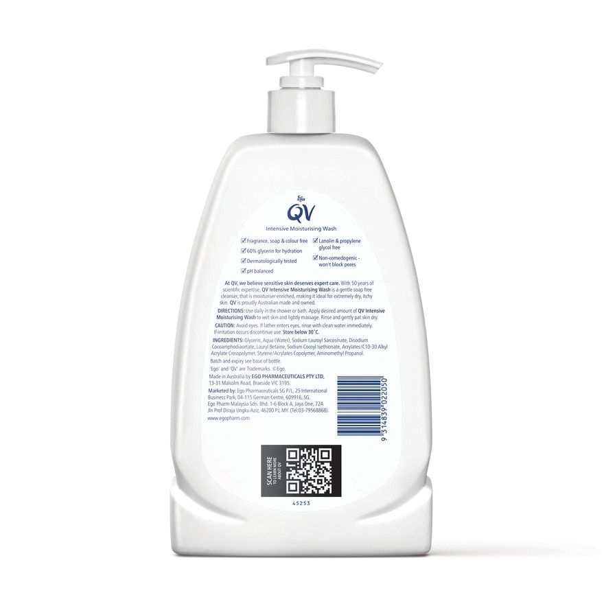 Intensive Moisturising Wash 1kg