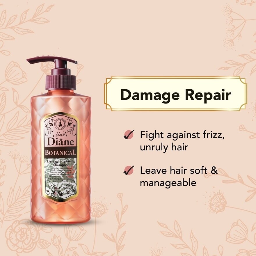 Botanical Damage Repairing Shampoo 480ml