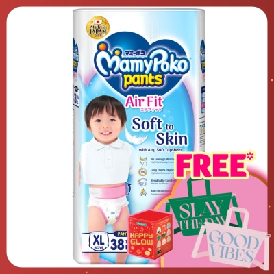 MAMYPOKO Air Fit Baby Boy Disposable Diapers XL 38's