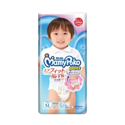 MAMYPOKO Air Fit Baby Boy Disposable Diapers XL 38's