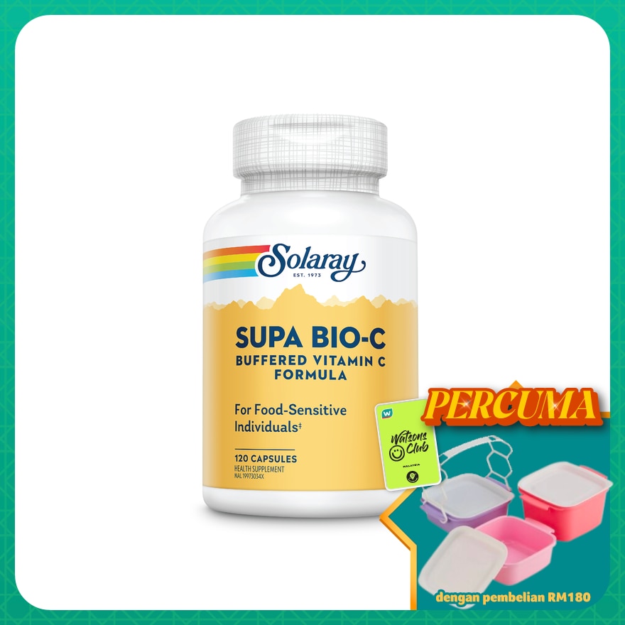 SOLARAY SUPA BIO C 120S