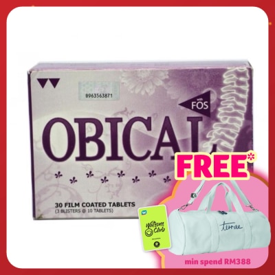 OBICAL With Fructo Oligosaccharide 30's