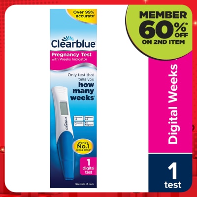 CLEARBLUE Digital Pregnancy Test Kit 1's