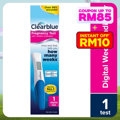 CLEARBLUE Digital Pregnancy Test Kit 1's