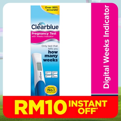 CLEARBLUE Digital Pregnancy Test Kit 1's