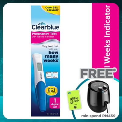CLEARBLUE Digital Pregnancy Test Kit 1's