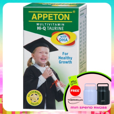 APPETON - Appeton Multivitamin Hi - Q Taurine + Dha 60s