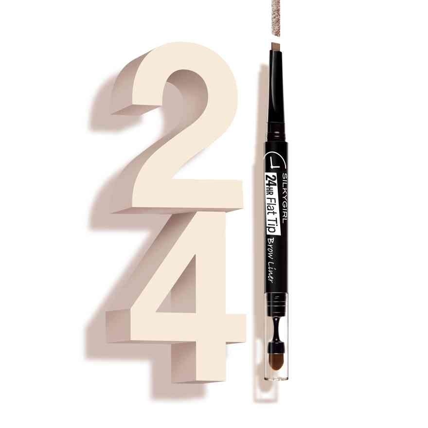 24HR Flat Tip Brow Liner 01 Natural Brow