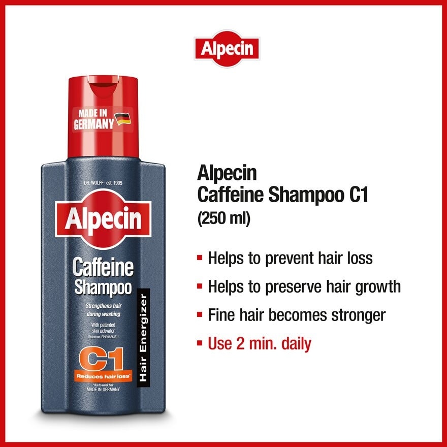 Caffeine Shampoo 250ml