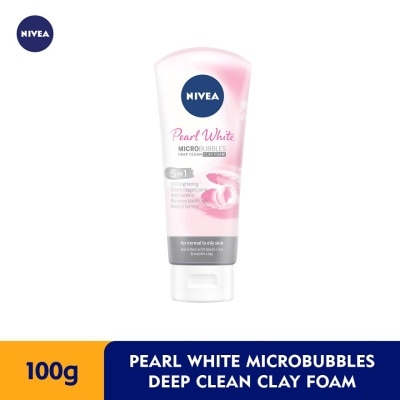 NIVEA Pearl White Microbubbles Clay Foam 100g