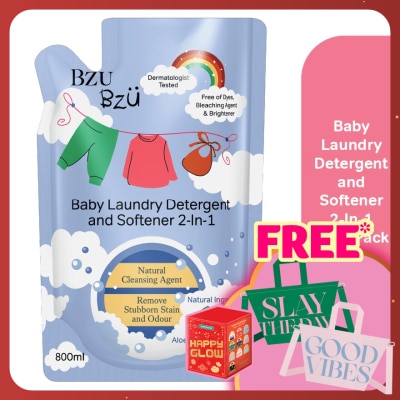 BZU BZU Baby Laundry Detergent & Softener 2IN1 Refill800ML