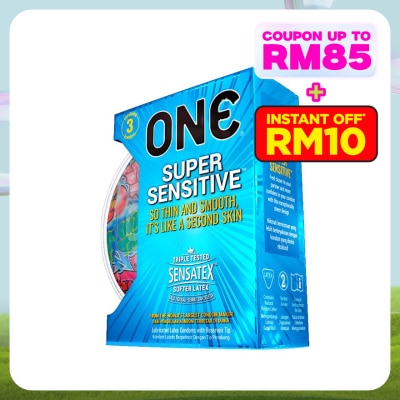 ONE Super Sensitive Condom 3's