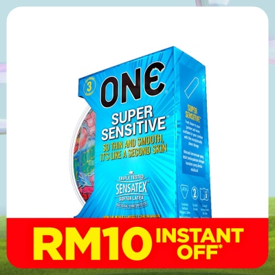 ONE Super Sensitive Condom 3's