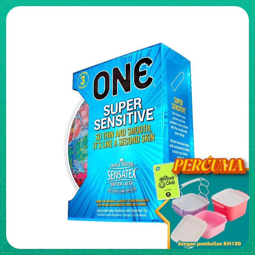 Super Sensitive Condom 3's