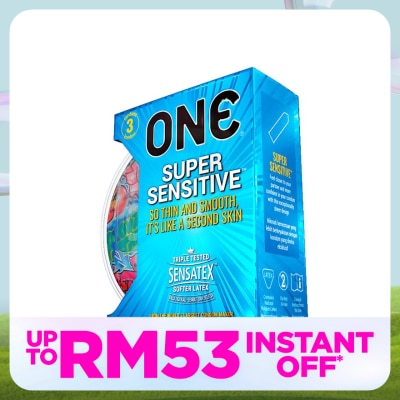 ONE Super Sensitive Condom 3's