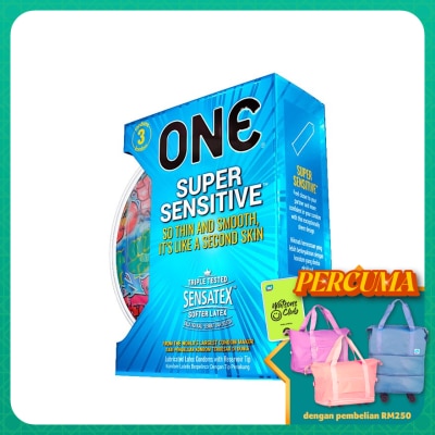 ONE - Super Sensitive Condom 3's