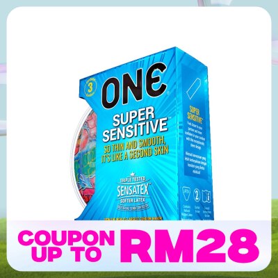 ONE Super Sensitive Condom 3's