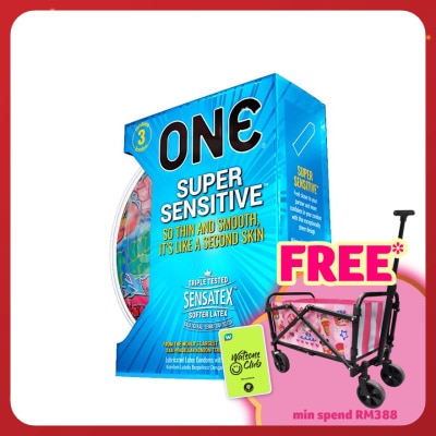 ONE Super Sensitive Condom 3's