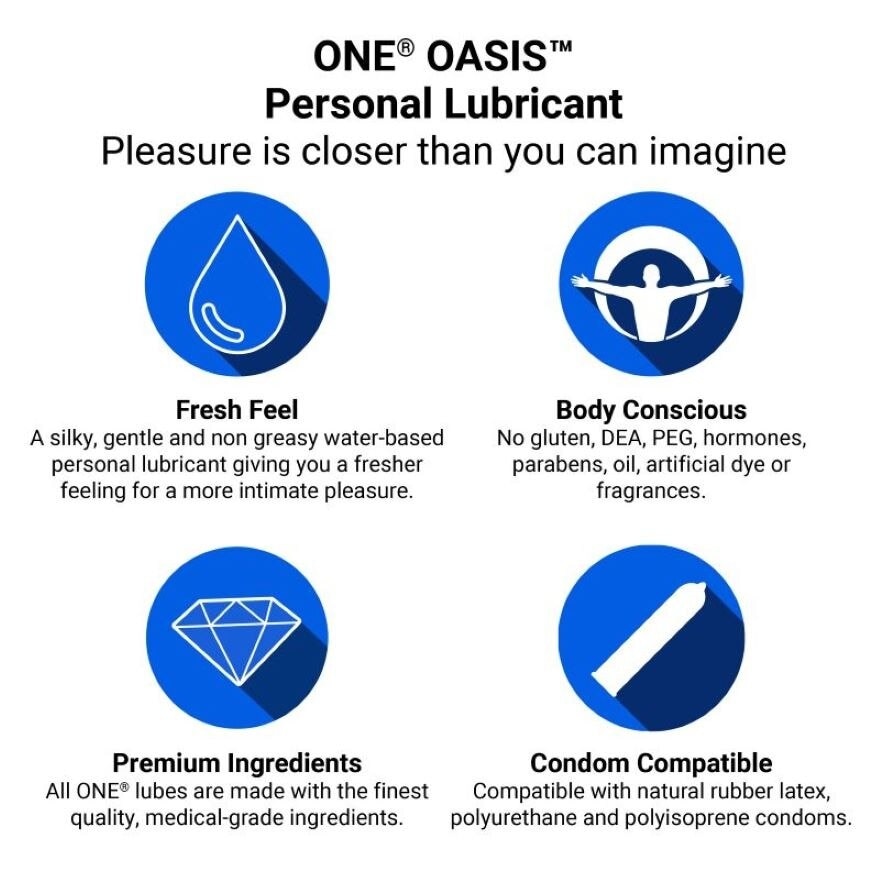 OASIS WATER BASED LUBRICANT 100ML