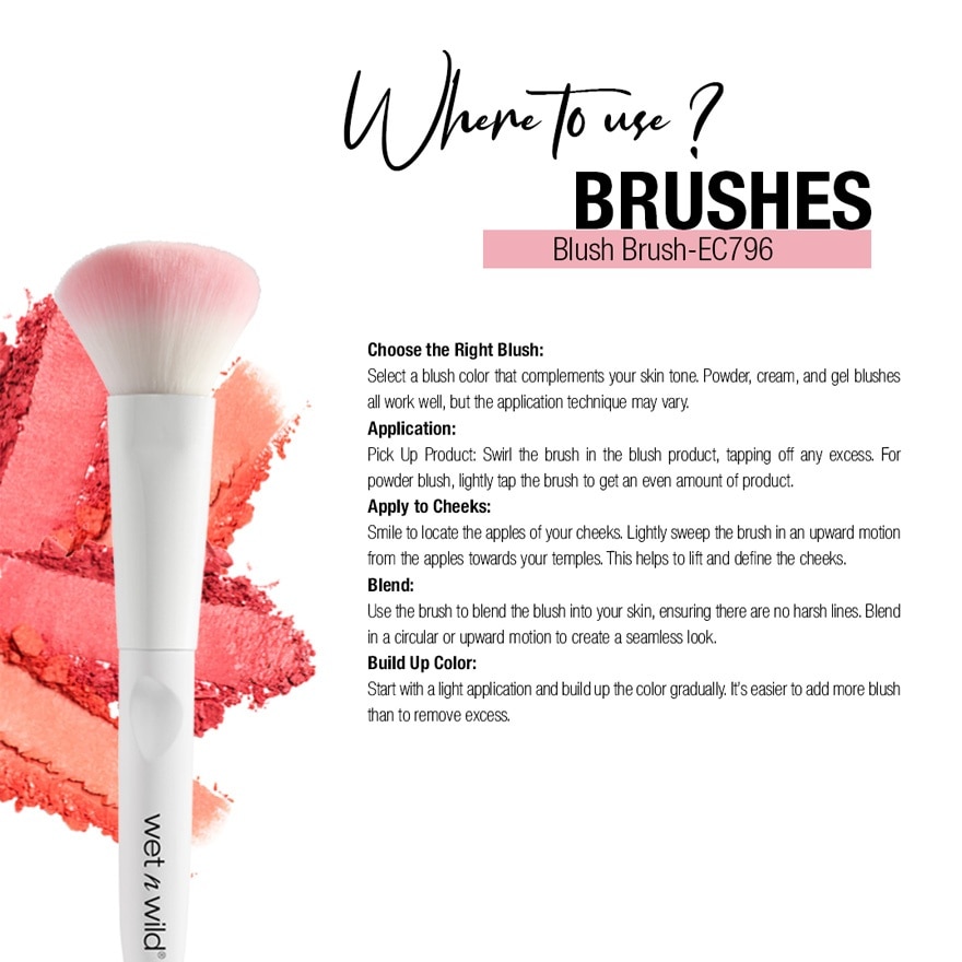 Make Up Brush Blush Brush EC796