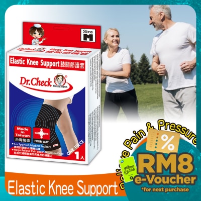 DR.CHECK Elastic Knee Support M 1pcs